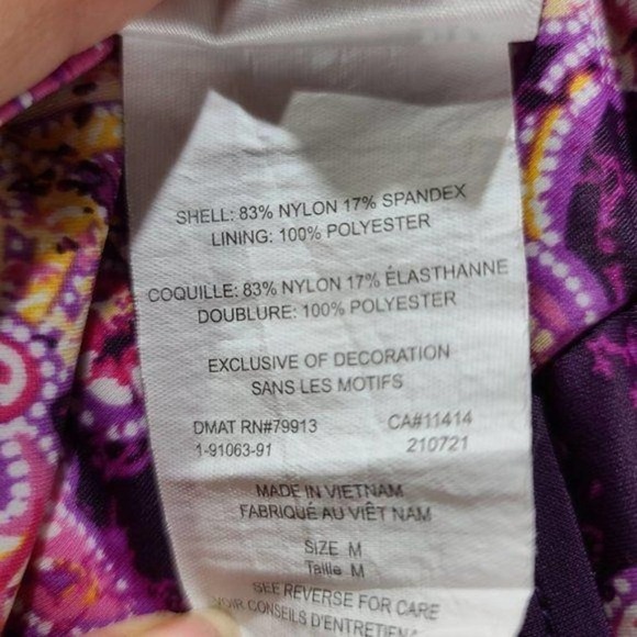 Motherhood Maternity Bathing Suit halter top - Picture 13 of 16